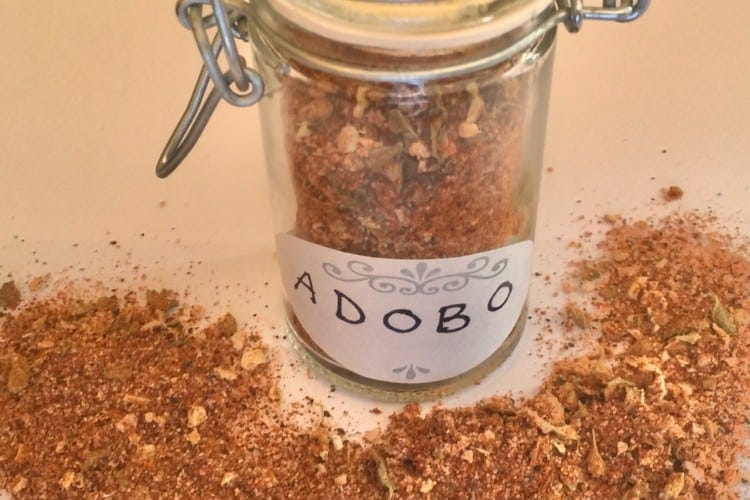 Adobo Spice Blend in jar