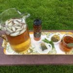 Iced and Hot Mint Chamomile Tea