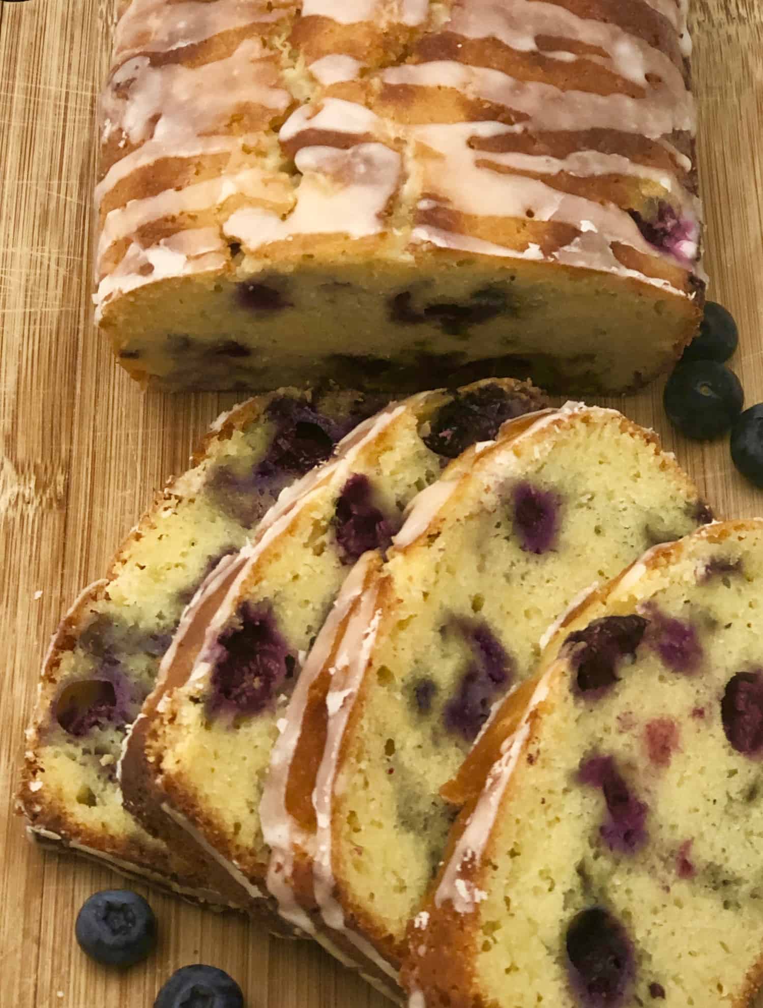 blueberry lemon pound cake