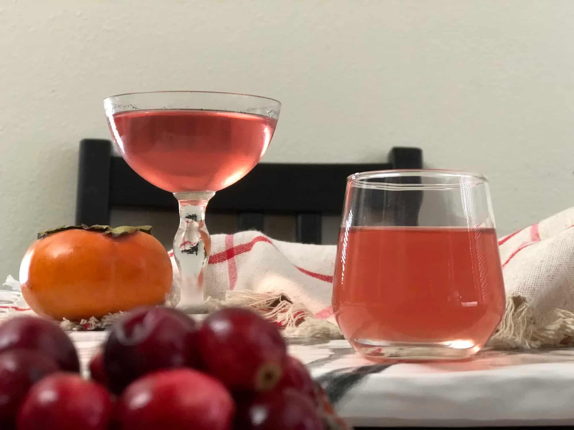 cranberry persimmon sunrise liqueur