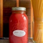 vodka pasta sauce in jar